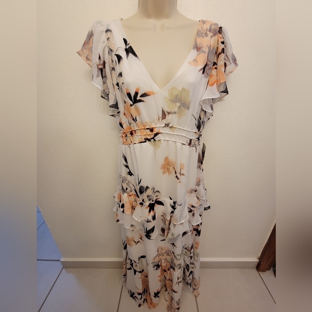 NWT Taylor Floral Maxi Dress